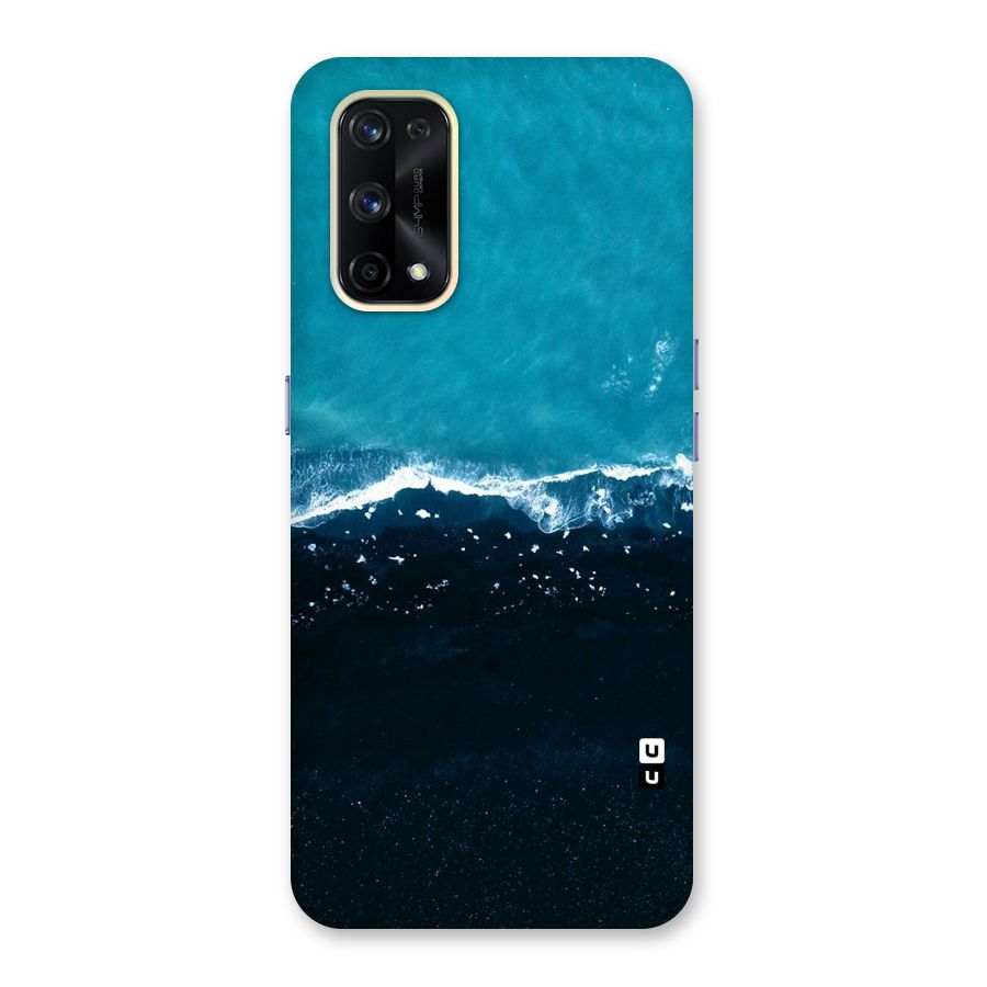 Ocean Blues Glass Back Case for Realme X7 Pro