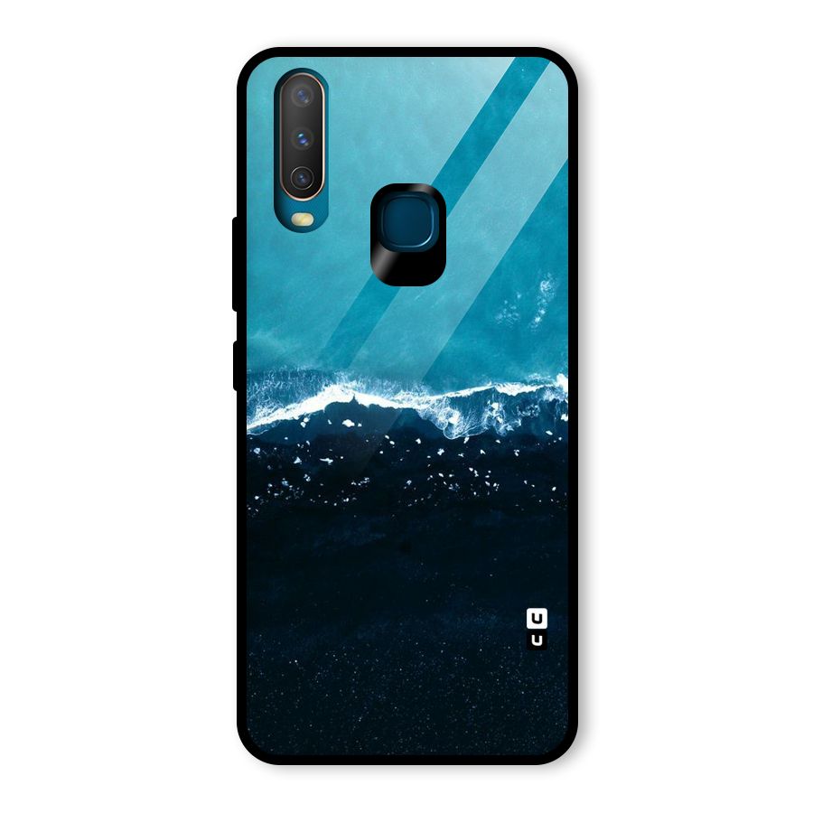 Ocean Blues Glass Back Case for Vivo U10