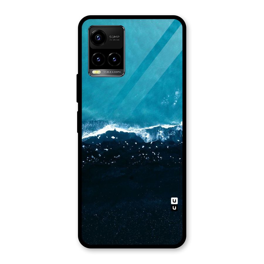 Ocean Blues Glass Back Case for Vivo Y21T