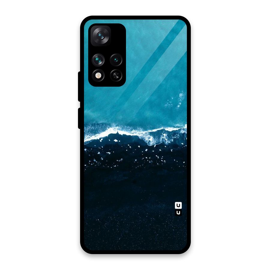 Ocean Blues Glass Back Case for Xiaomi 11i 5G