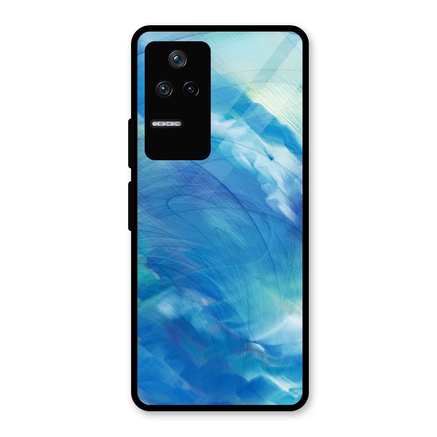 Ocean Mist Glass Back Case for Poco F4 5G