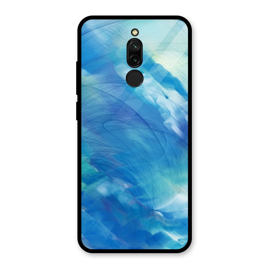 Ocean Mist Glass Back Case for Redmi 8