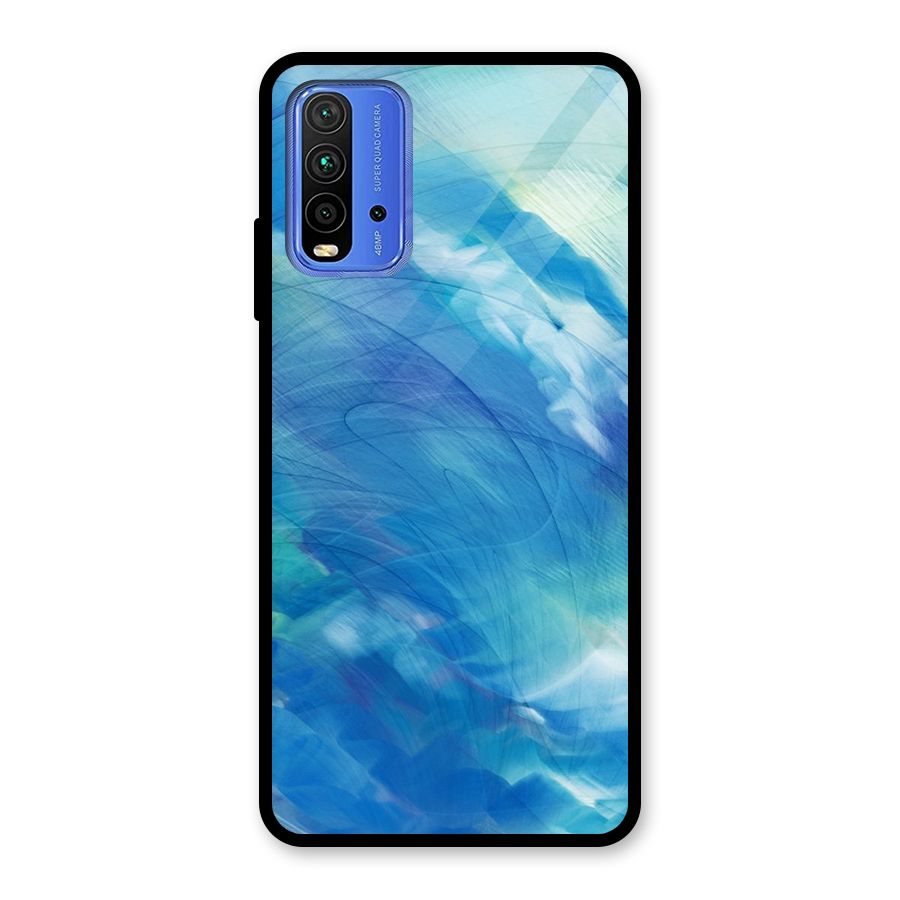 Ocean Mist Glass Back Case for Redmi 9 Power