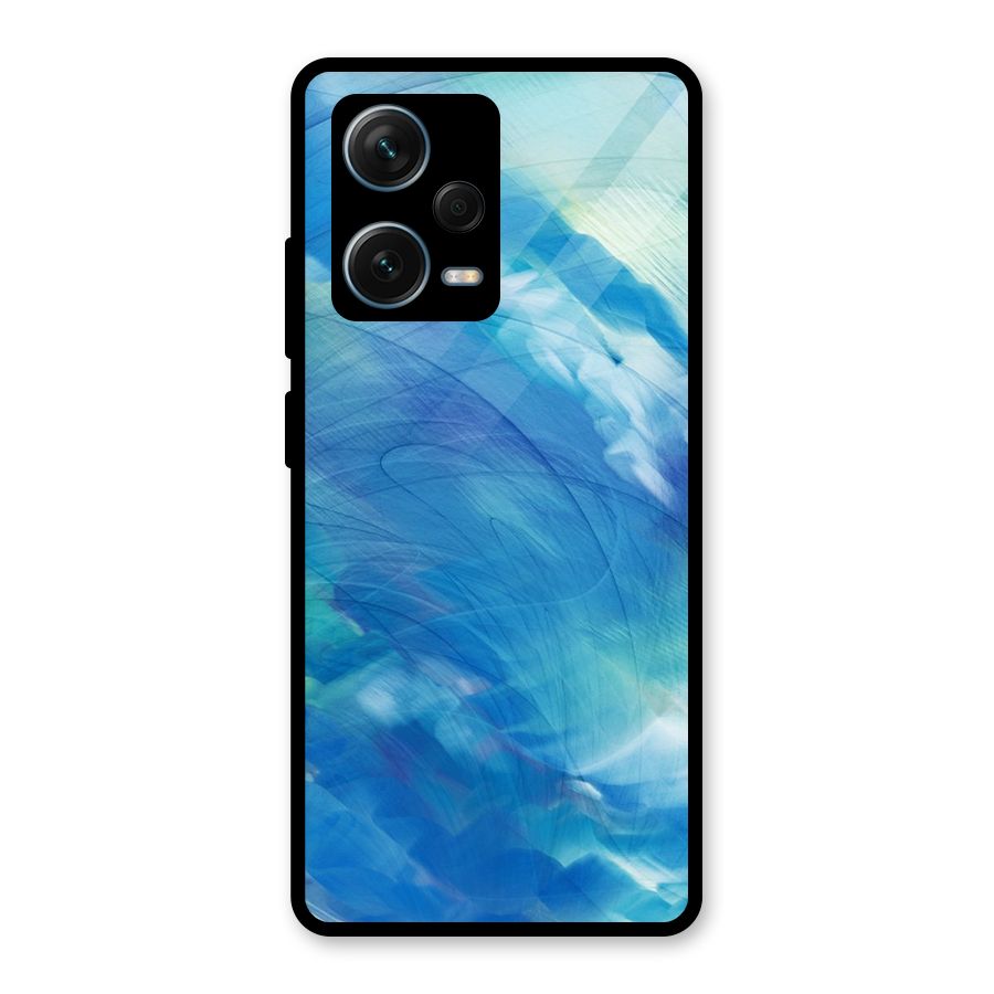 Ocean Mist Glass Back Case for Redmi Note 12 Pro Plus 5G