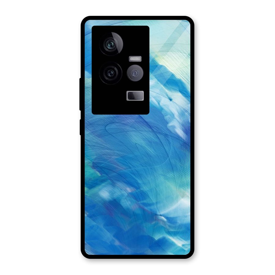 Ocean Mist Glass Back Case for Vivo iQOO 11 5G