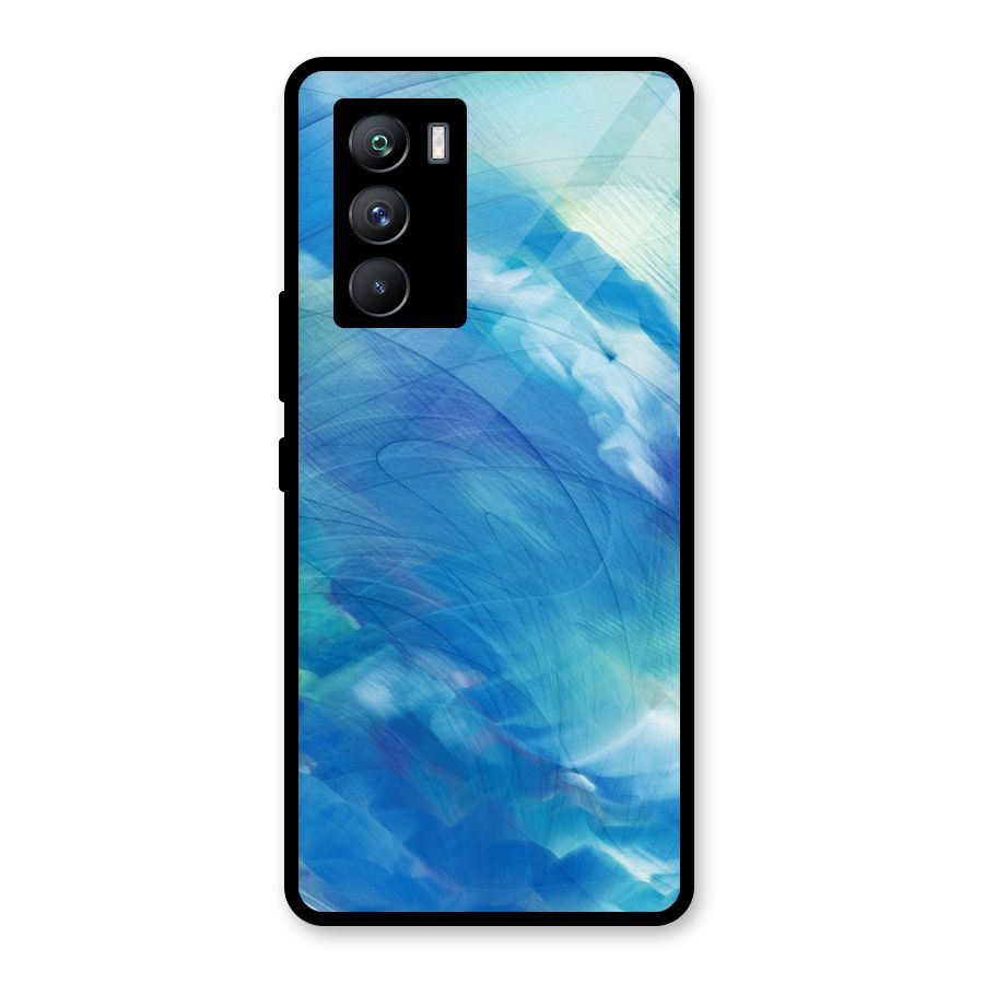 Ocean Mist Glass Back Case for Vivo iQOO 9 SE