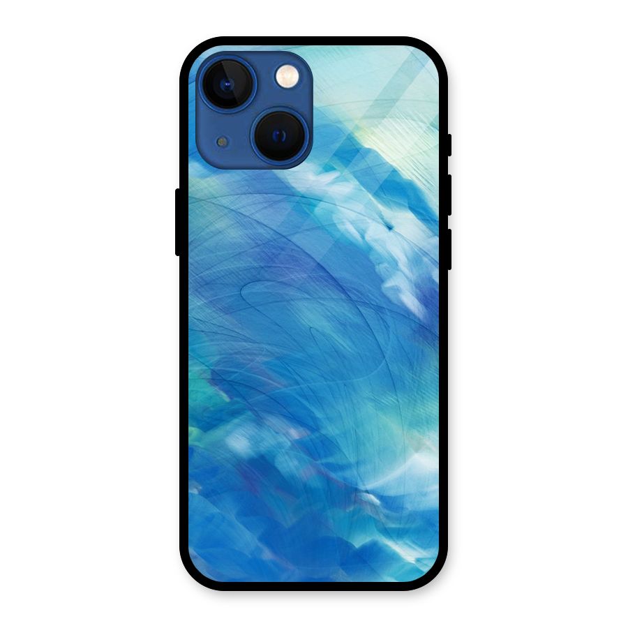 Ocean Mist Glass Back Case for iPhone 13 Mini