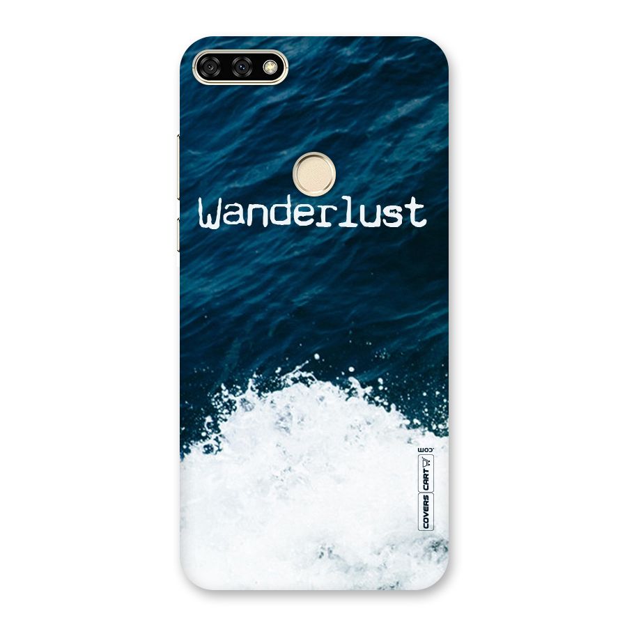 Ocean Wanderlust Back Case for Honor 7A