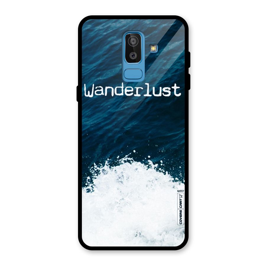 Ocean Wanderlust Glass Back Case for Galaxy J8