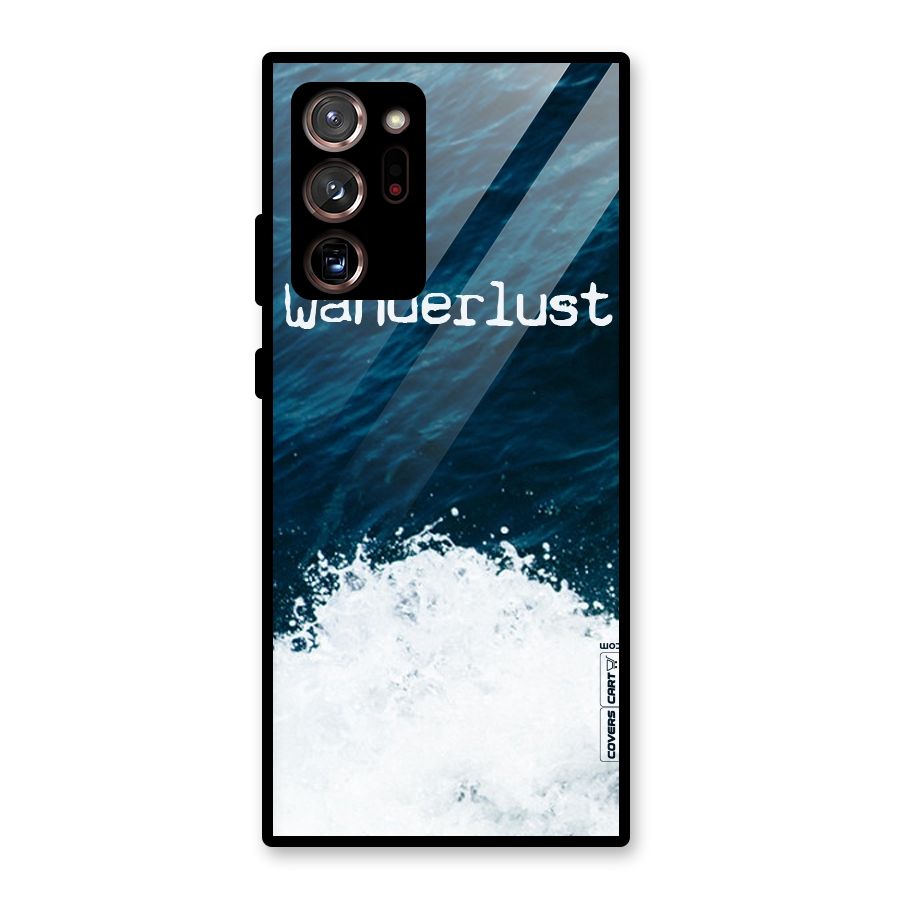Ocean Wanderlust Glass Back Case for Galaxy Note 20 Ultra 5G