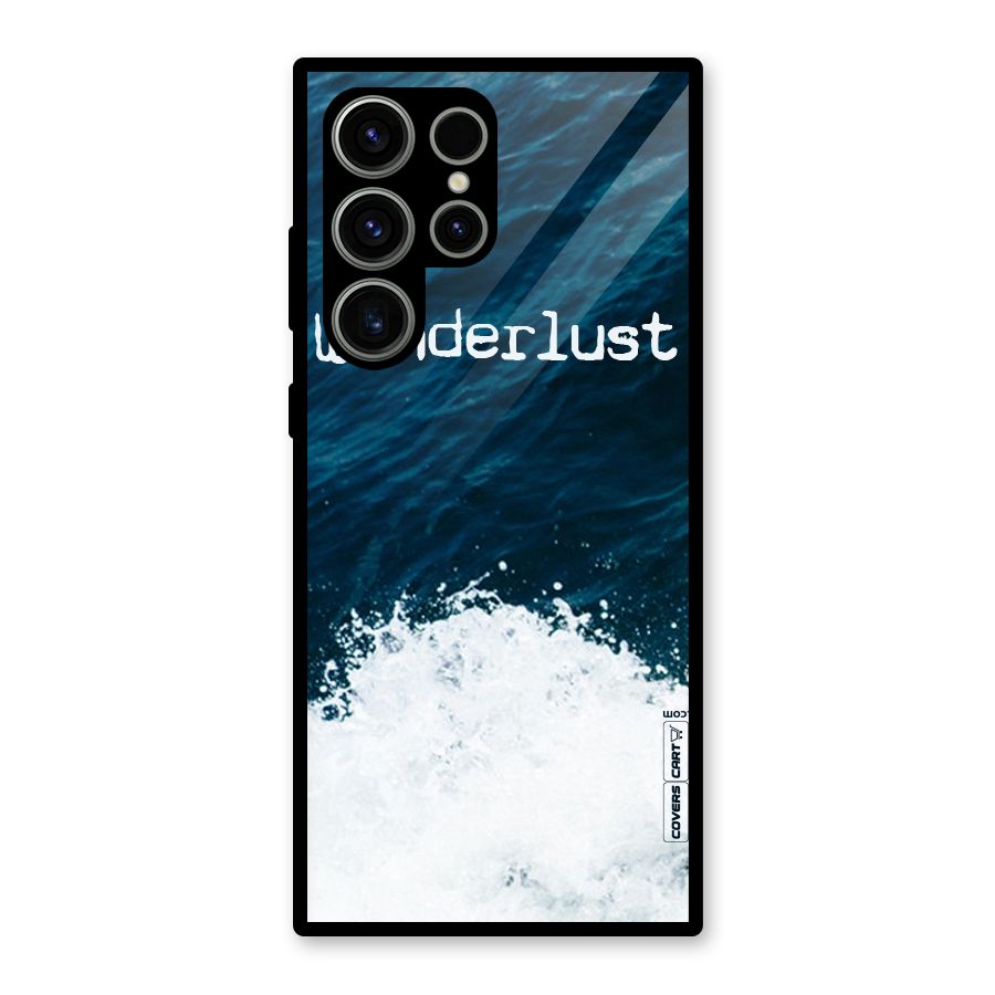 Ocean Wanderlust Glass Back Case for Galaxy S23 Ultra