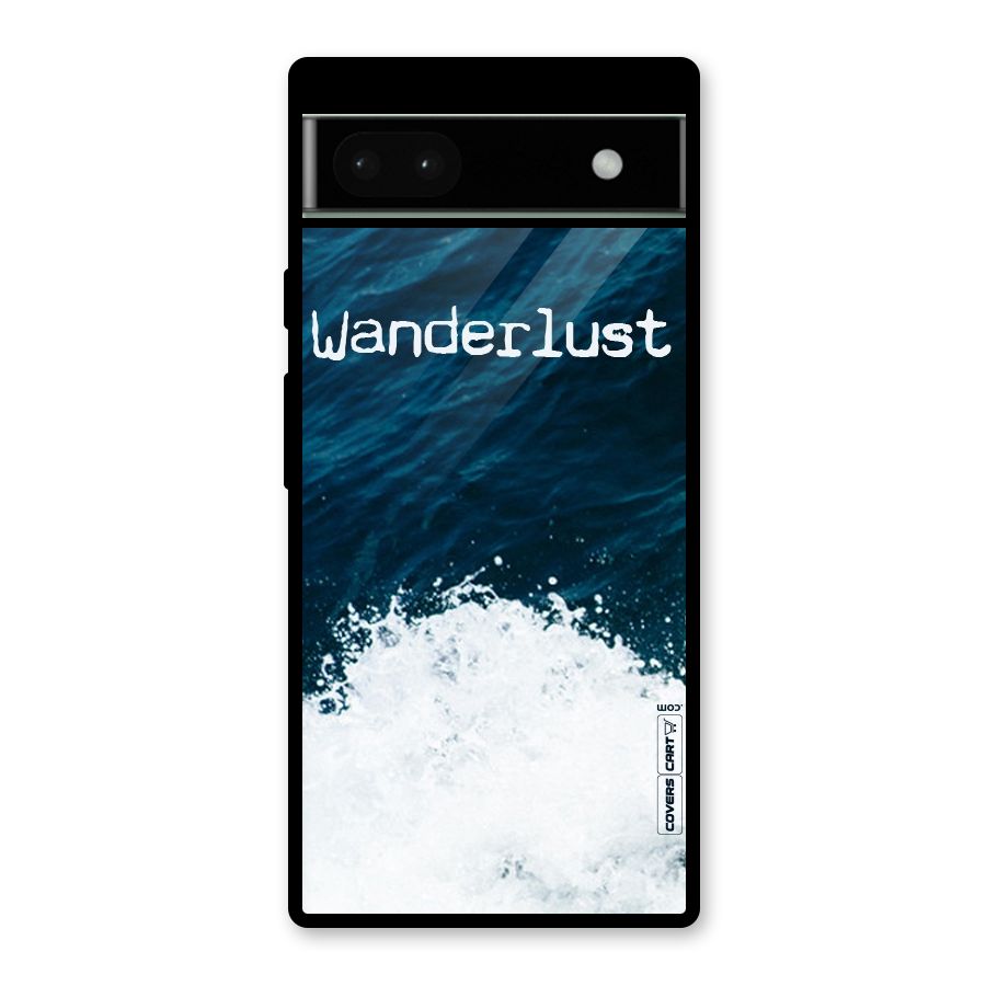 Ocean Wanderlust Glass Back Case for Google Pixel 6a