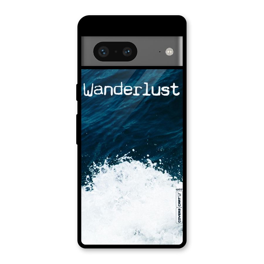 Ocean Wanderlust Glass Back Case for Google Pixel 7