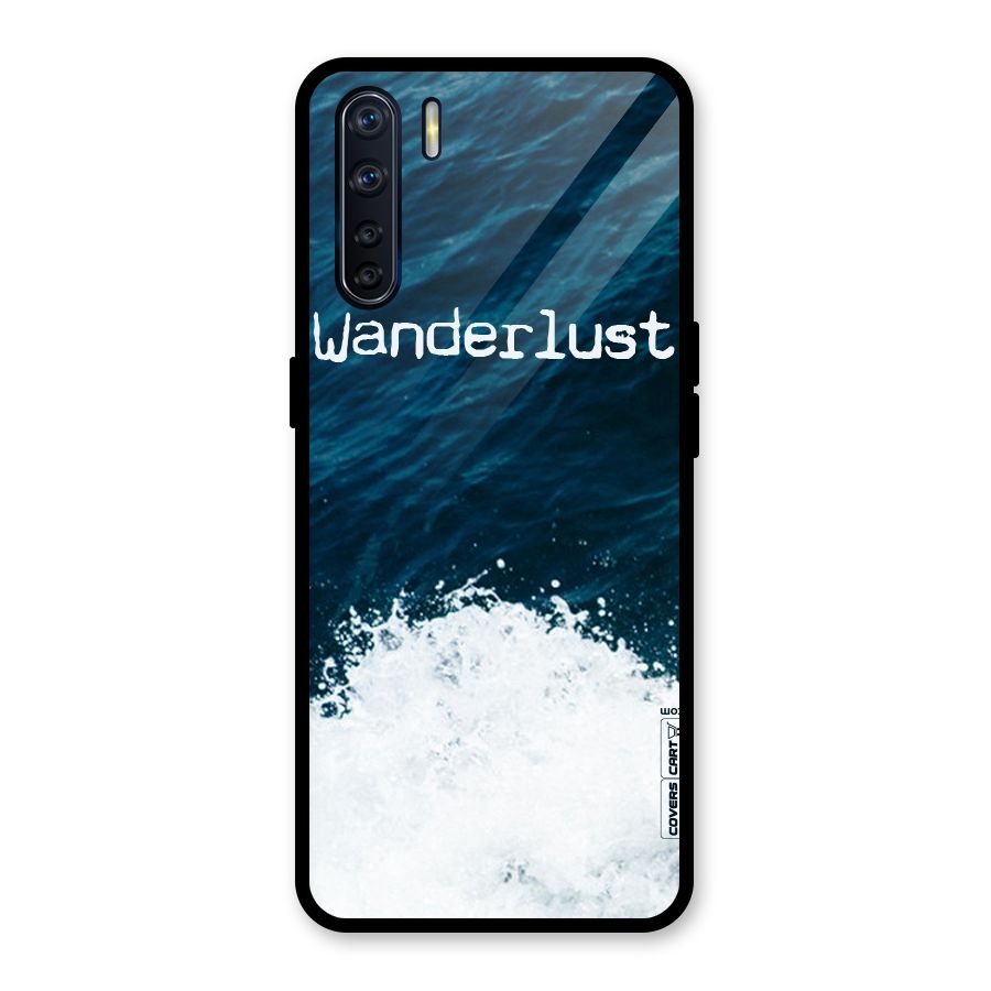 Ocean Wanderlust Glass Back Case for Oppo F15
