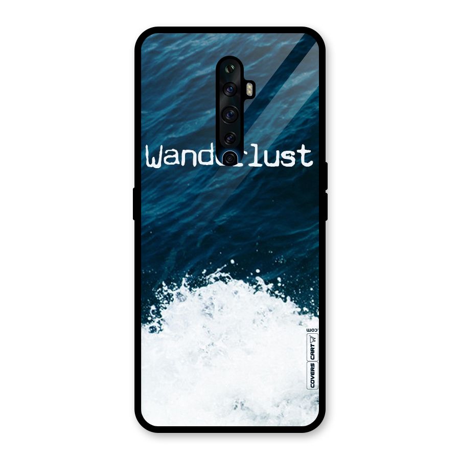 Ocean Wanderlust Glass Back Case for Oppo Reno2 F
