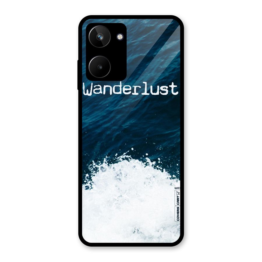 Ocean Wanderlust Glass Back Case for Realme 10