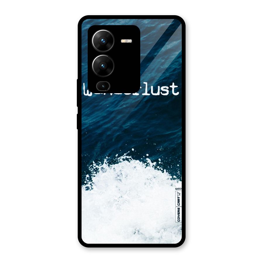 Ocean Wanderlust Glass Back Case for Vivo V25 Pro