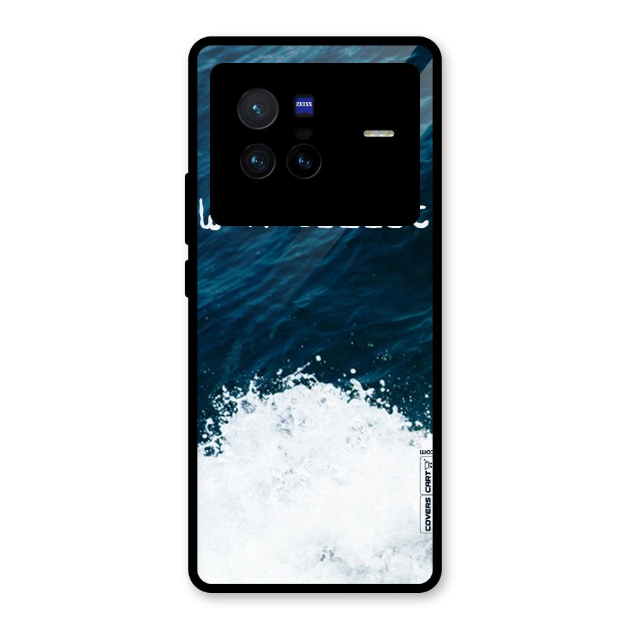 Ocean Wanderlust Glass Back Case for Vivo X80