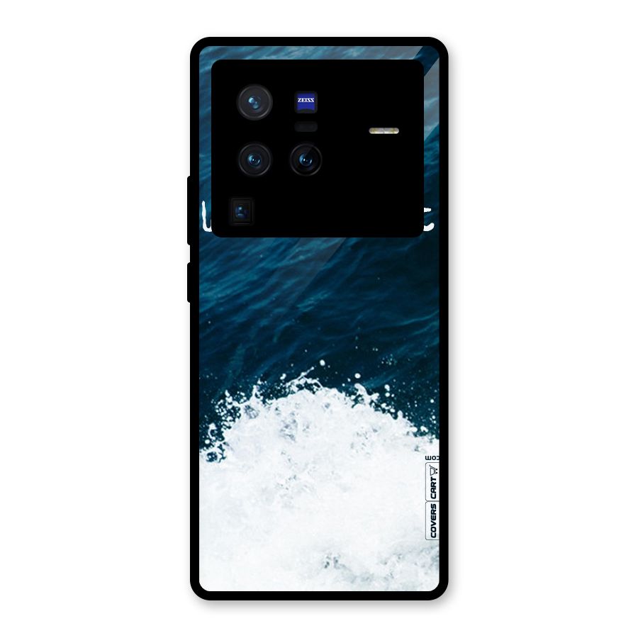 Ocean Wanderlust Glass Back Case for Vivo X80 Pro