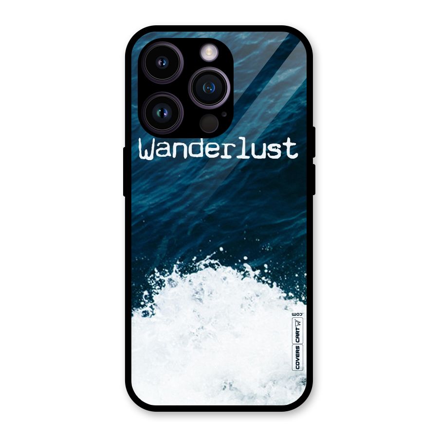 Ocean Wanderlust Glass Back Case for iPhone 14 Pro