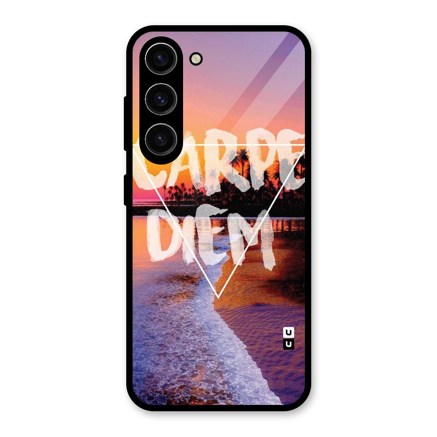Oceanic Diem Glass Back Case for Galaxy S23