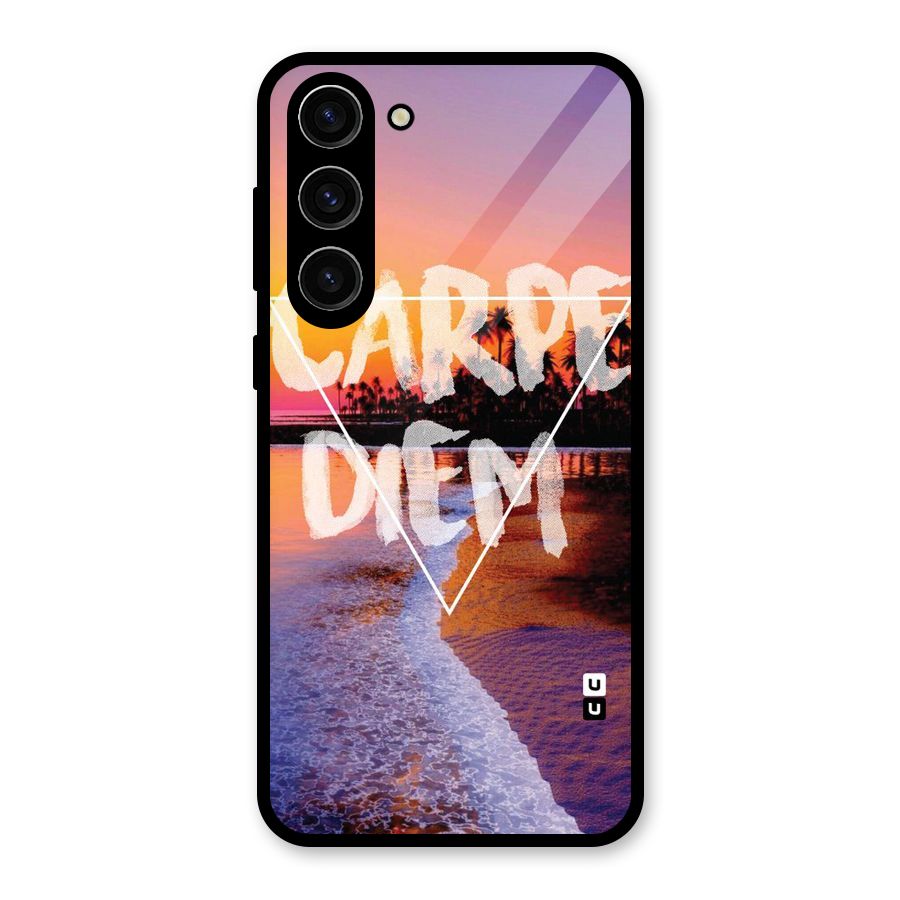 Oceanic Diem Glass Back Case for Galaxy S23 Plus