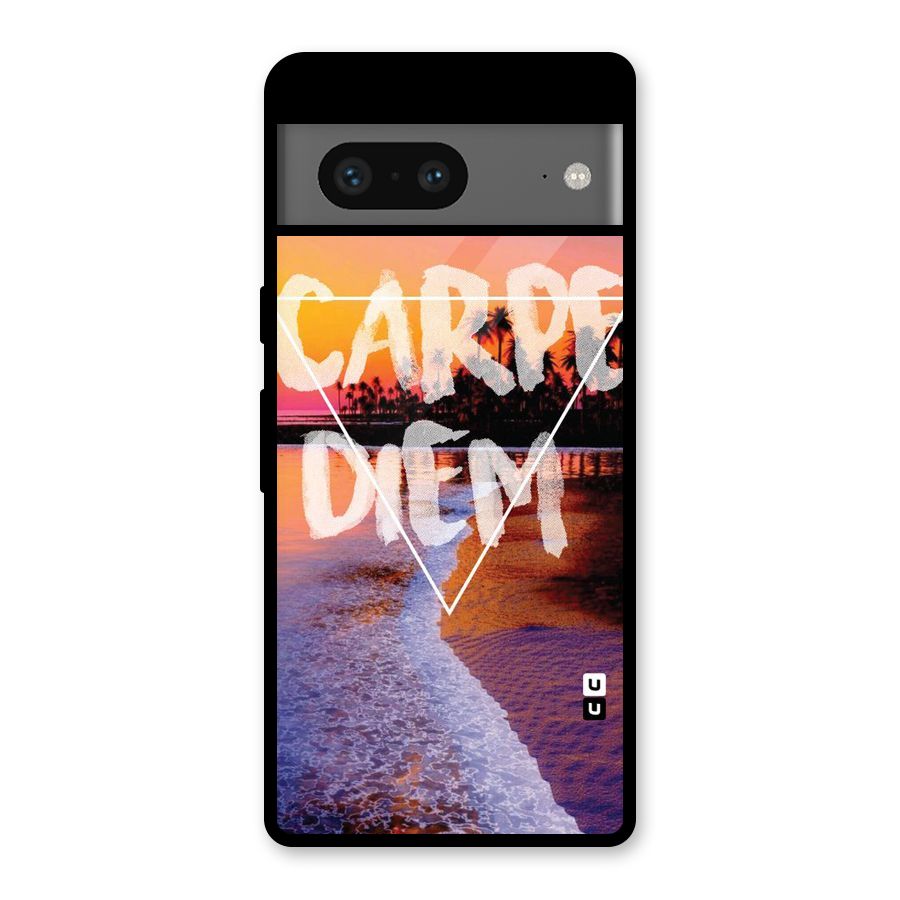 Oceanic Diem Glass Back Case for Google Pixel 7