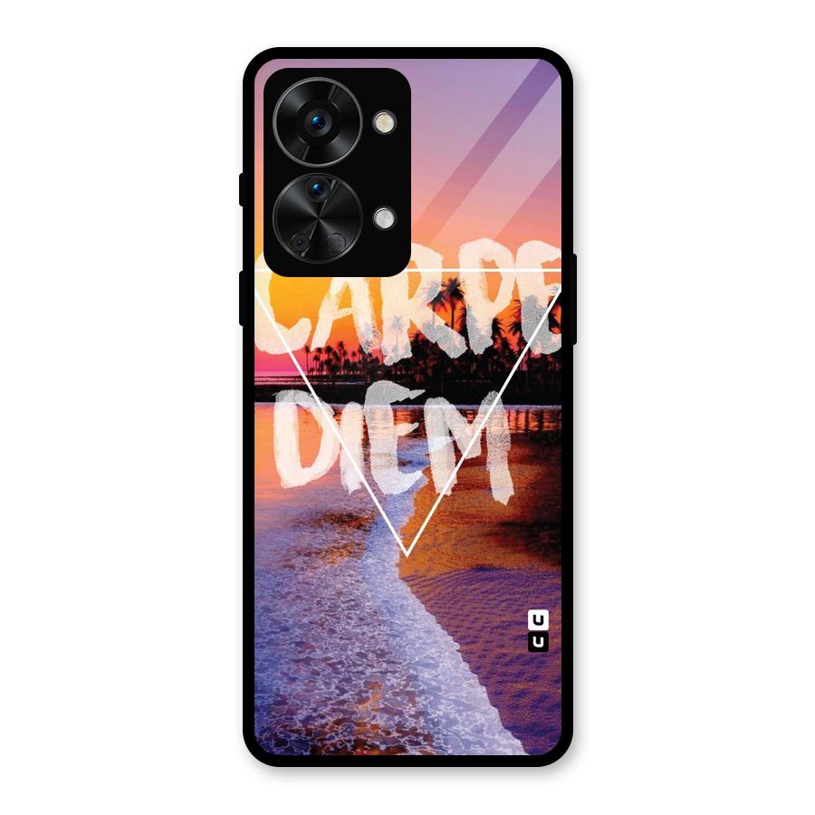 Oceanic Diem Glass Back Case for OnePlus Nord 2T