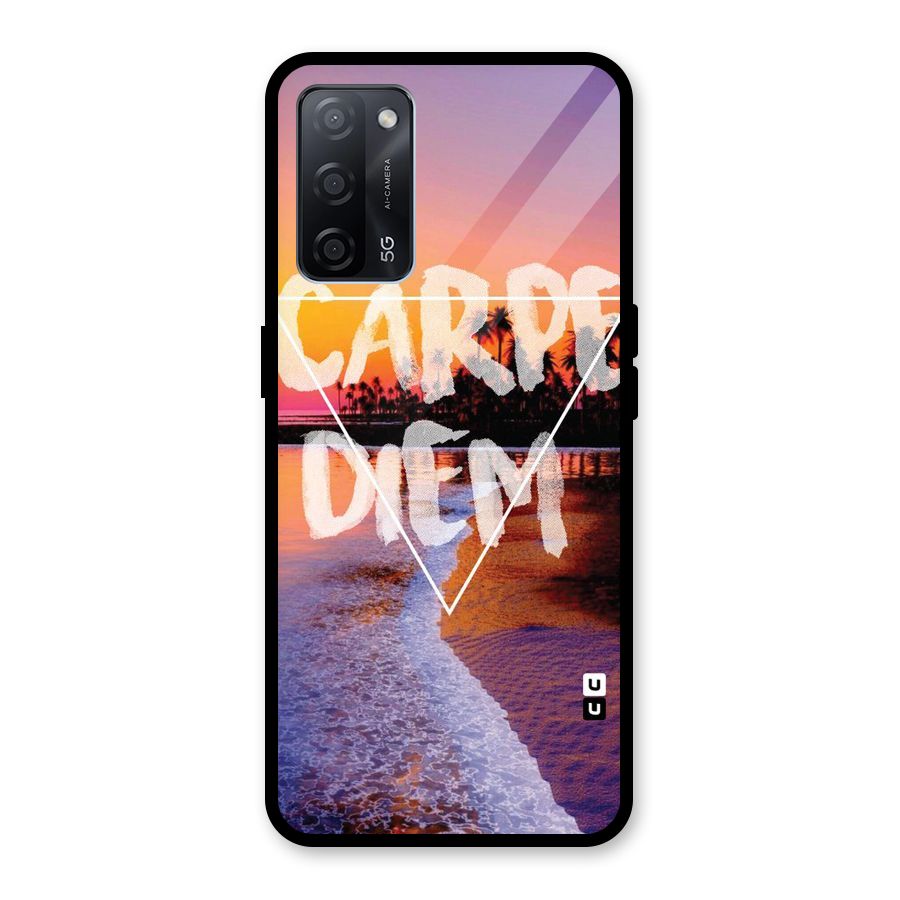 Oceanic Diem Glass Back Case for Oppo A53s 5G