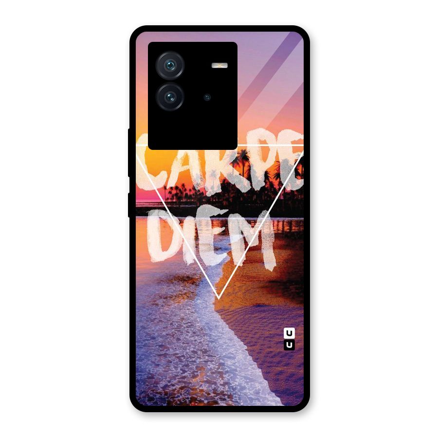 Oceanic Diem Glass Back Case for Vivo iQOO Neo 6 5G