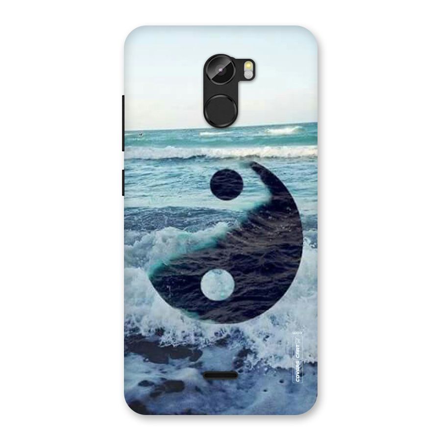 Oceanic Peace Design Back Case for Gionee X1