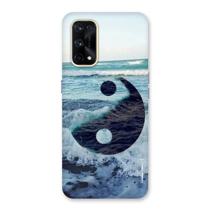 Oceanic Peace Design Glass Back Case for Realme X7 Pro