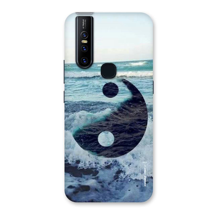 Oceanic Peace Design Back Case for Vivo V15