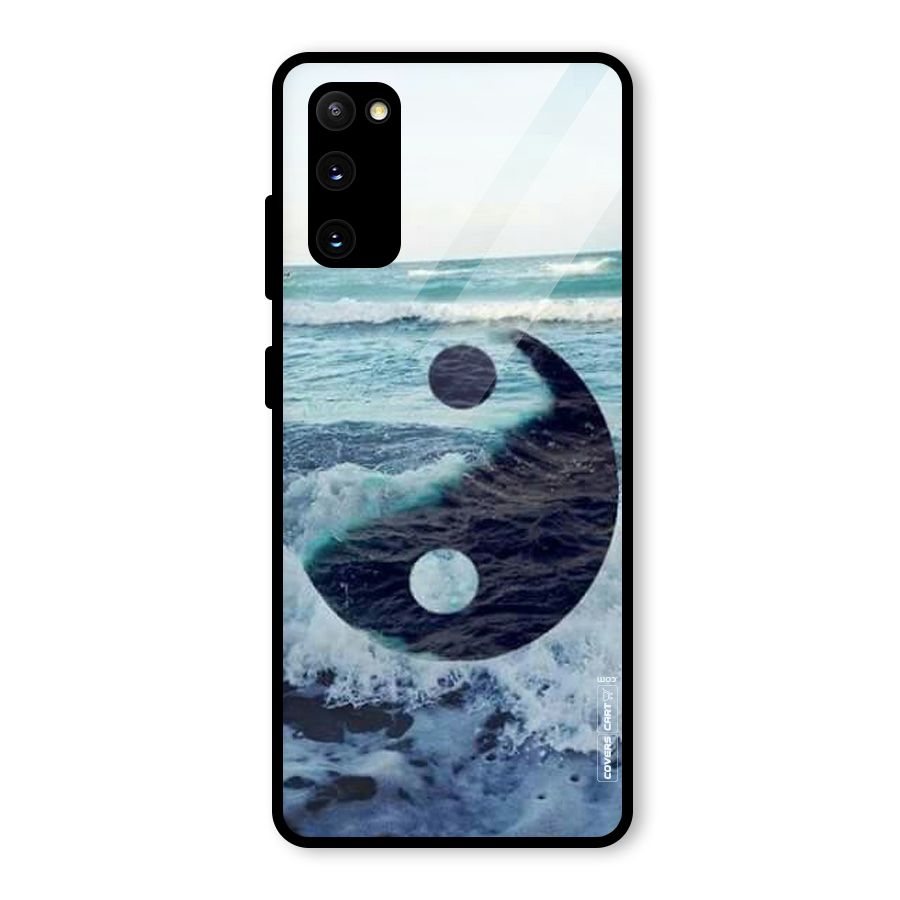 Oceanic Peace Design Glass Back Case for Galaxy S20 FE 5G