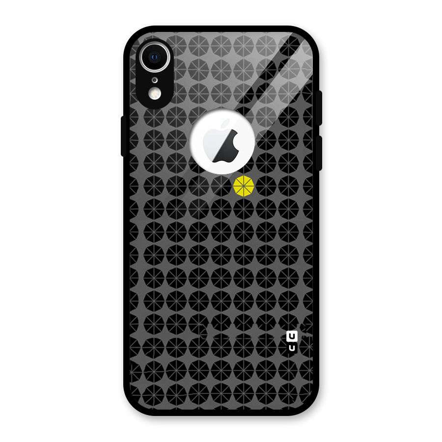 Odd One Glass Back Case for iPhone XR Logo Cut