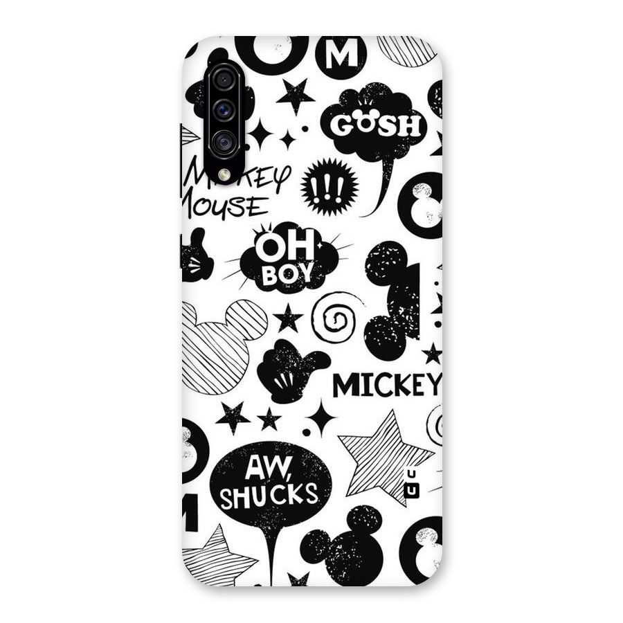 Oh Boy Design Back Case for Galaxy A30s