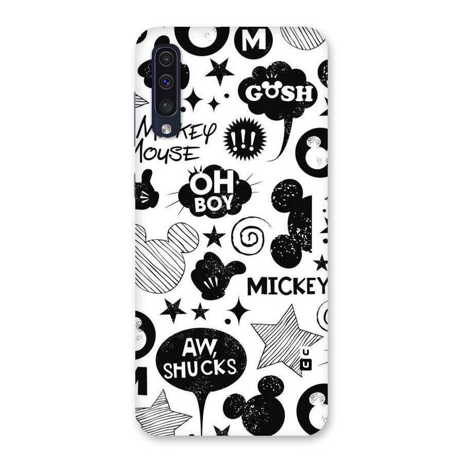 Oh Boy Design Back Case for Galaxy A50s