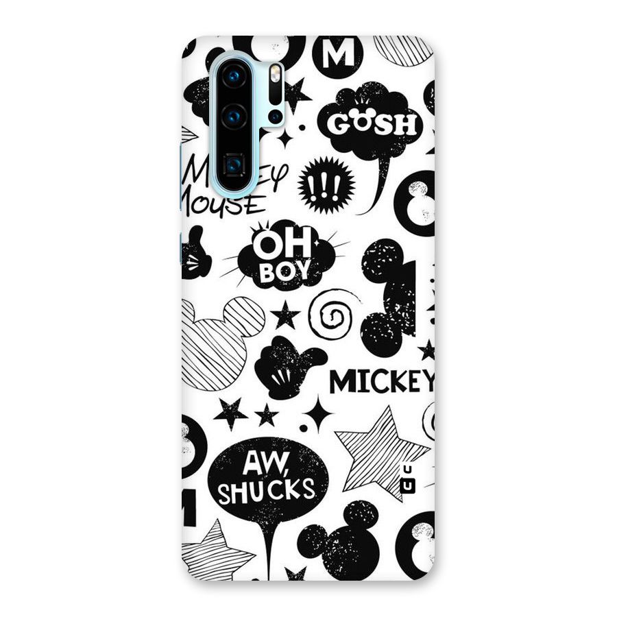 Oh Boy Design Back Case for Huawei P30 Pro