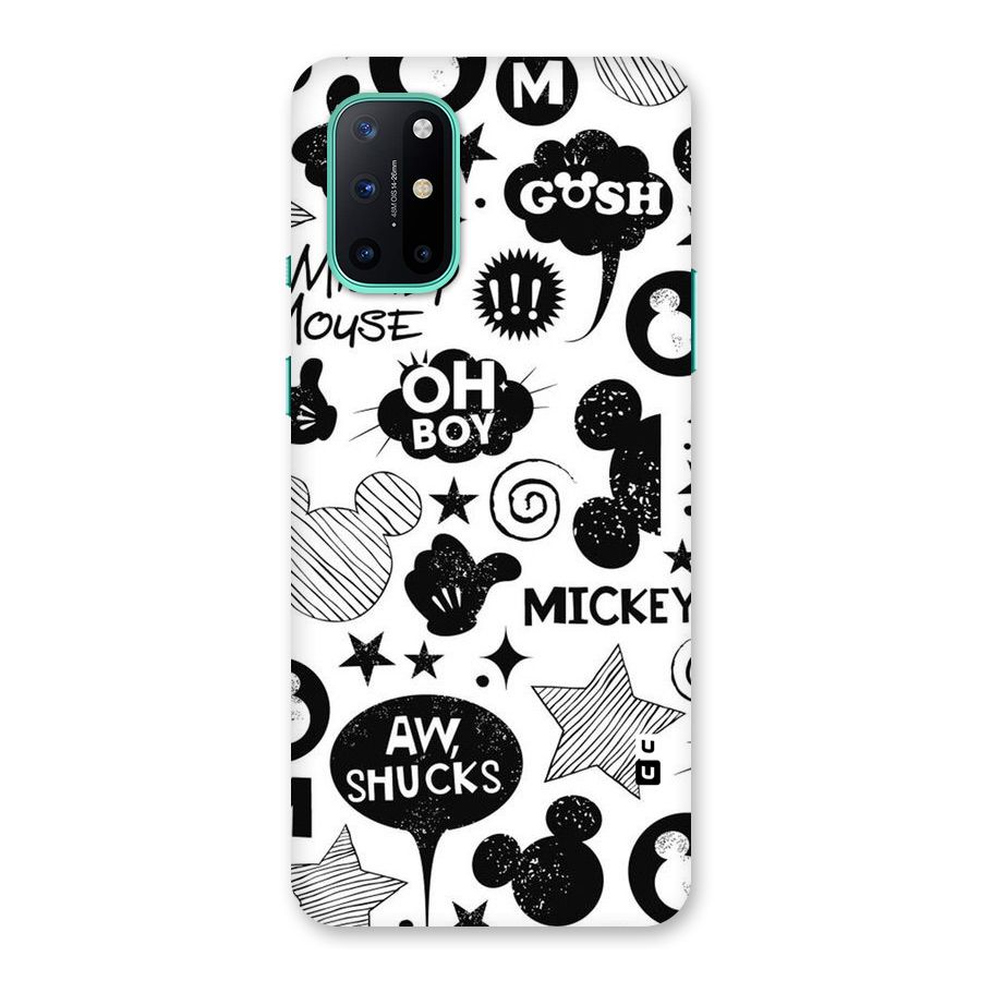 Oh Boy Design Back Case for OnePlus 8T