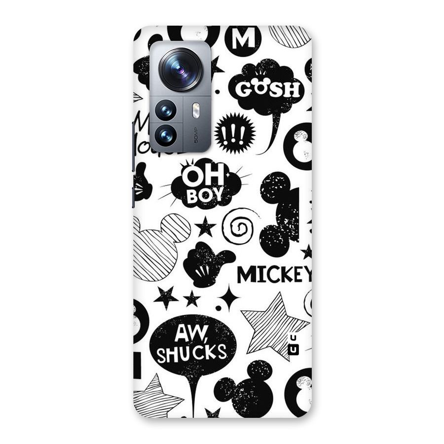 Oh Boy Design Back Case for Xiaomi 12 Pro