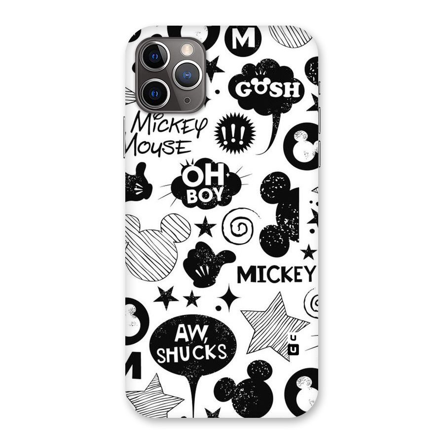Oh Boy Design Back Case for iPhone 11 Pro Max
