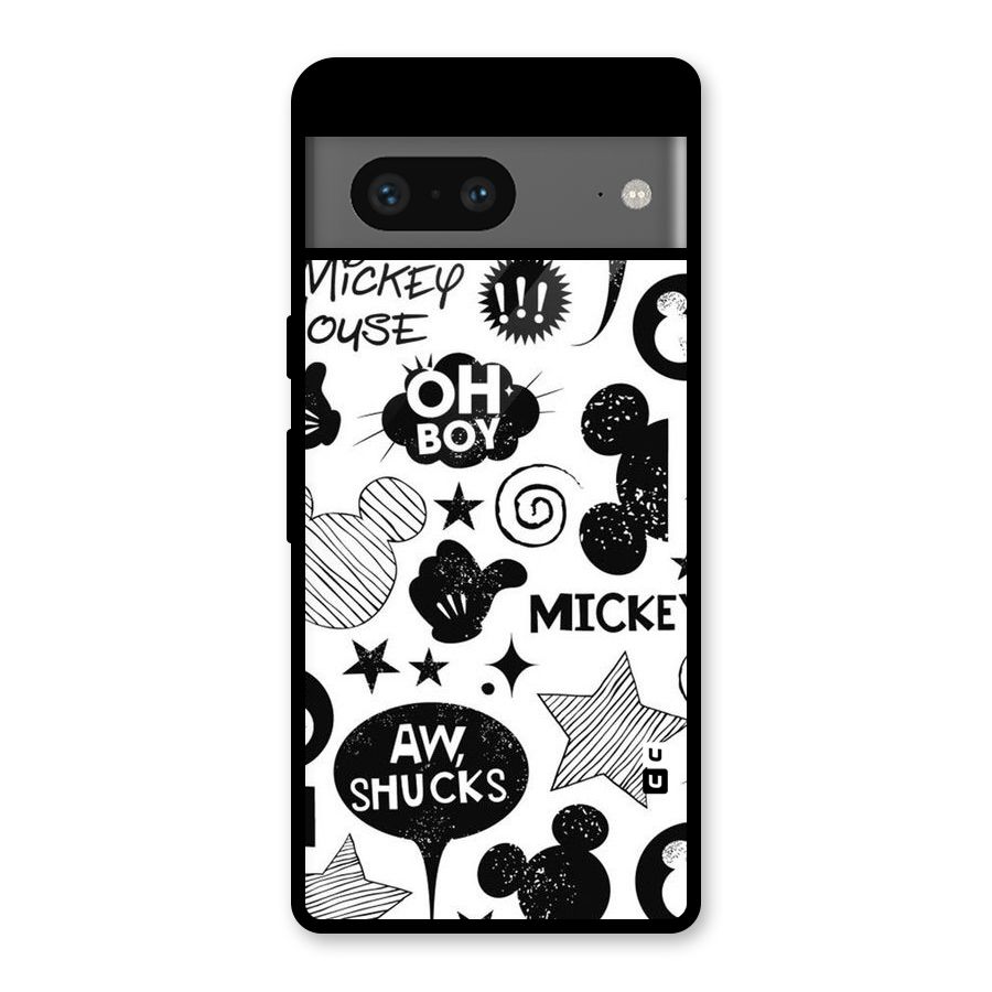 Oh Boy Design Glass Back Case for Google Pixel 7