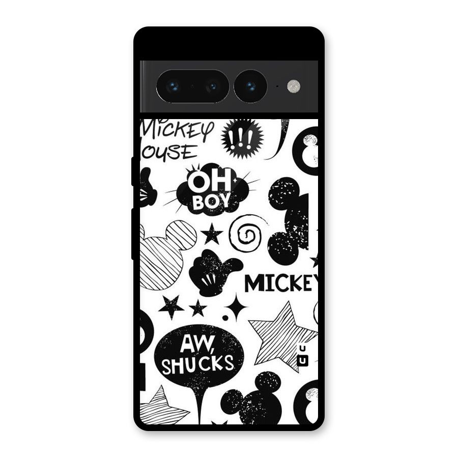 Oh Boy Design Glass Back Case for Google Pixel 7 Pro