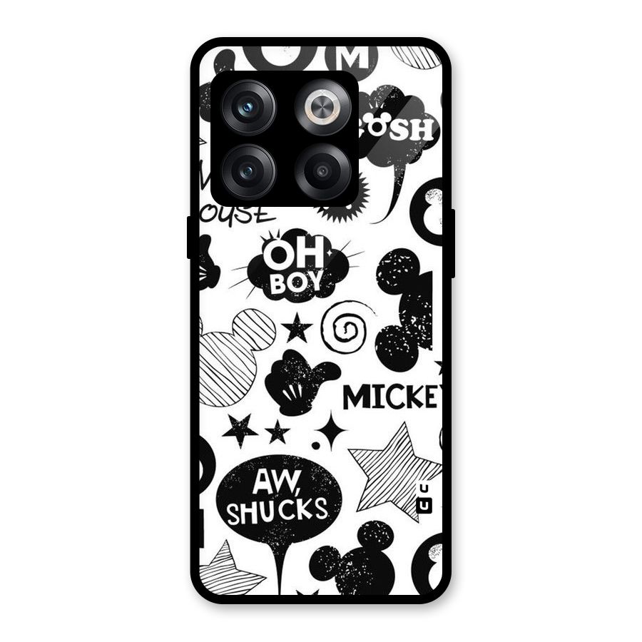 Oh Boy Design Glass Back Case for OnePlus 10T