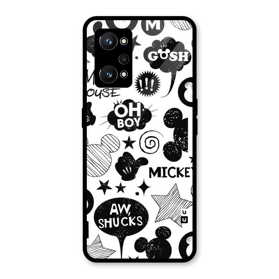 Oh Boy Design Glass Back Case for Realme GT Neo 3T