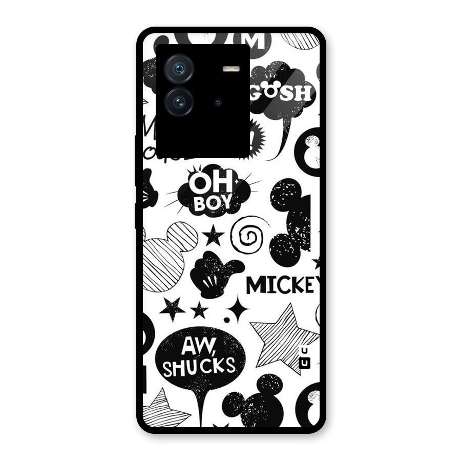 Oh Boy Design Glass Back Case for Vivo iQOO Neo 6 5G