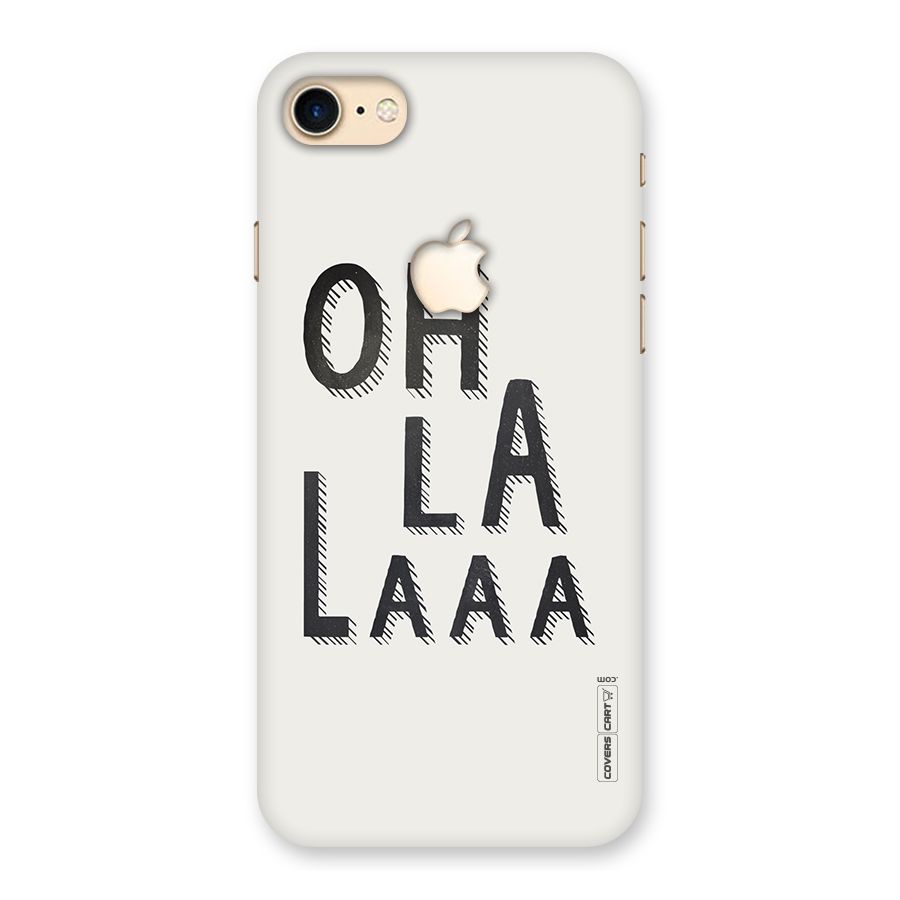 Oh La La Back Case for iPhone 7 Apple Cut