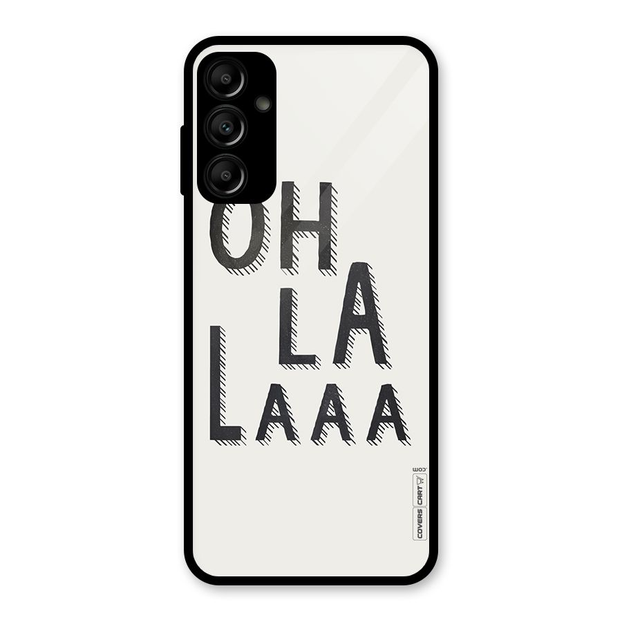 Oh La La Glass Back Case for Galaxy A14 5G