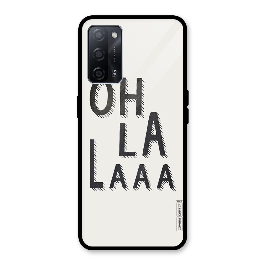 Oh La La Glass Back Case for Oppo A53s 5G