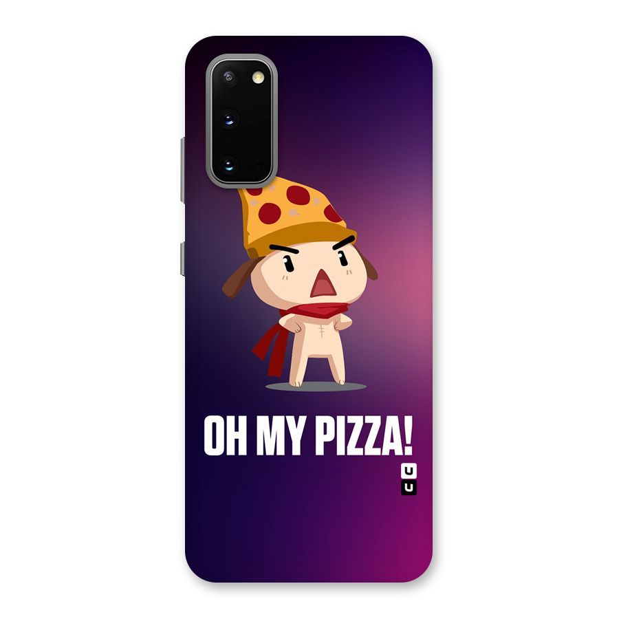Oh My Pizza Back Case for Galaxy S20